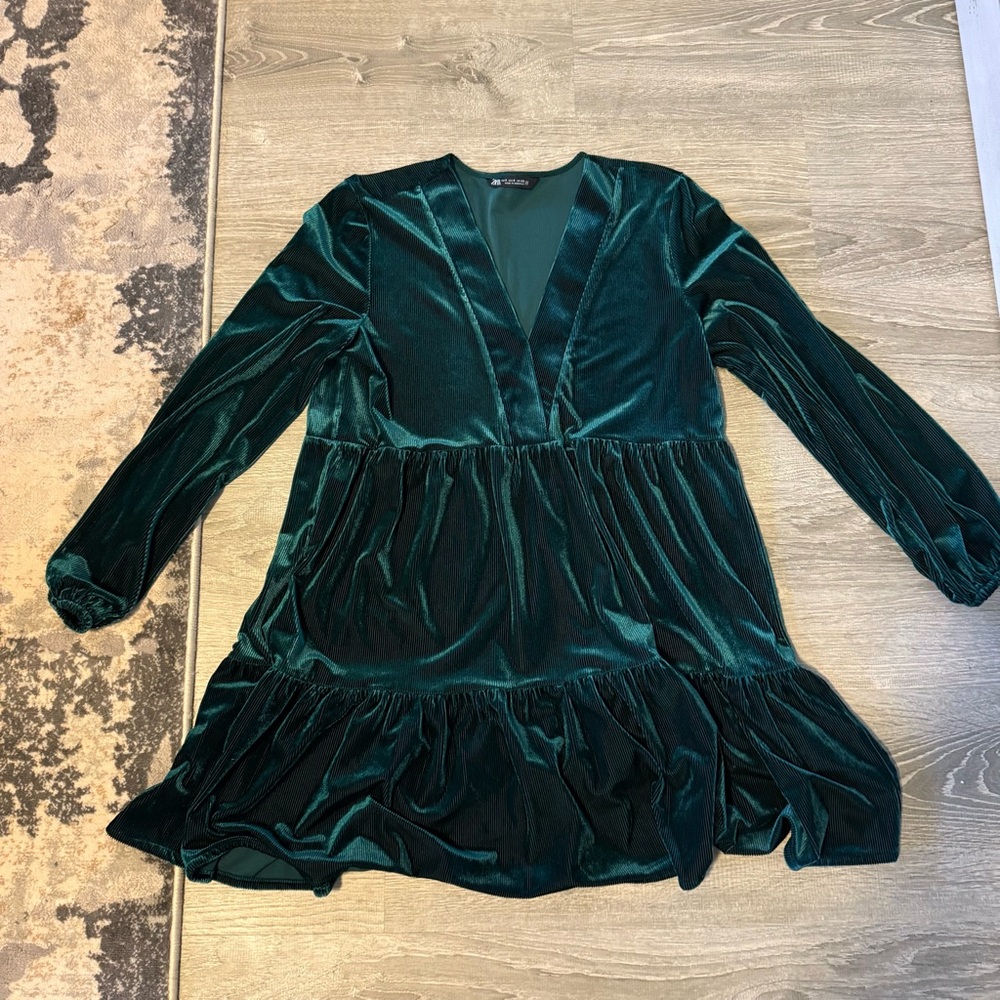 Zara Deep Green Dress